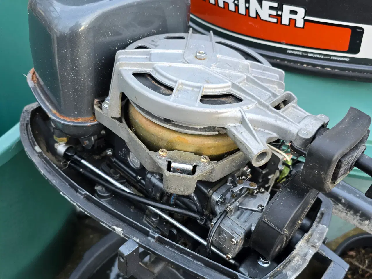 Billede 3 - Påhængsmotor 4 hk, nyserviceret 