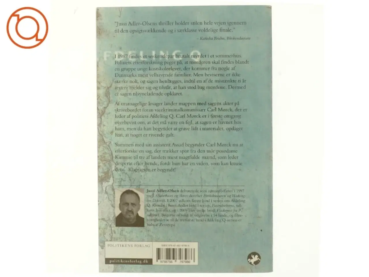 Billede 3 - Fasandræberne : krimithriller af Jussi Adler-Olsen (Bog)