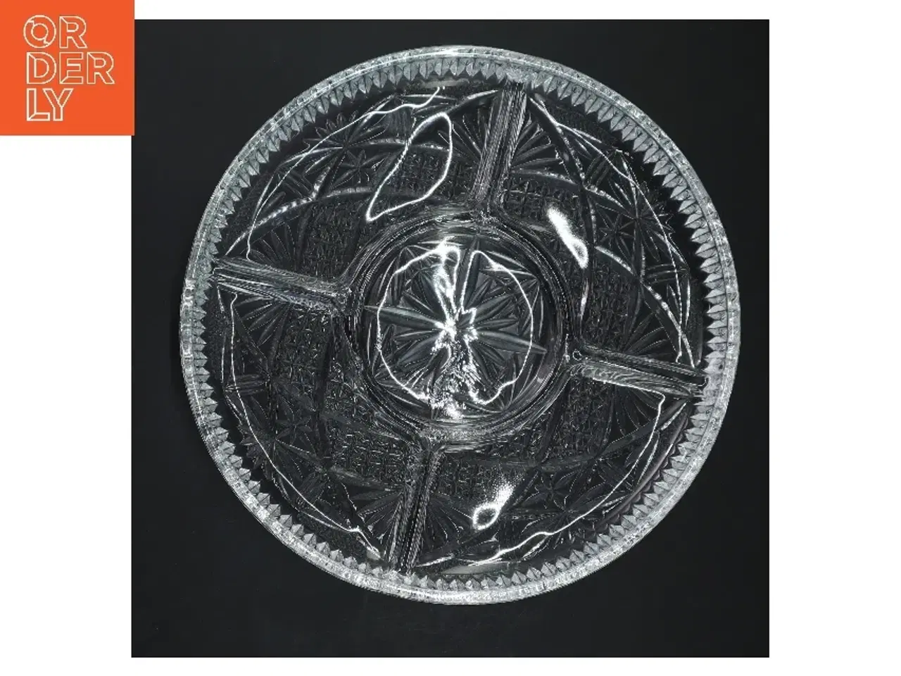 Billede 1 - Glas fad (str. Ø 24 cm)