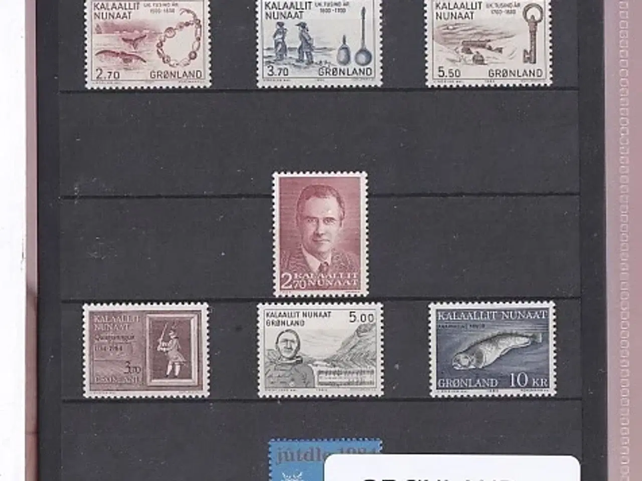 Billede 1 - Grønland - 1984 Frimærker Komplet - Postfrisk