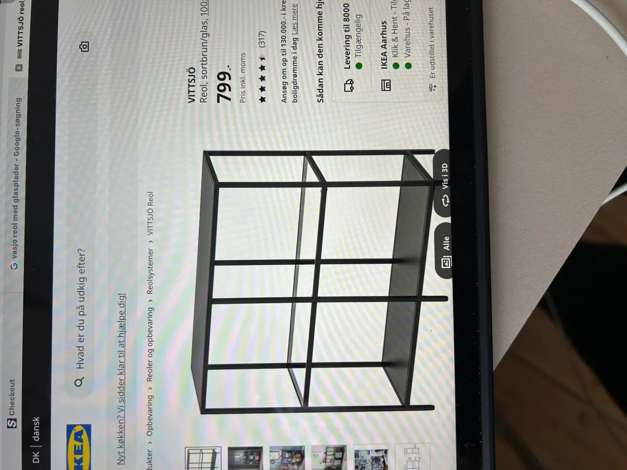 Billede 4 - Vittsjo reoler fra ikea