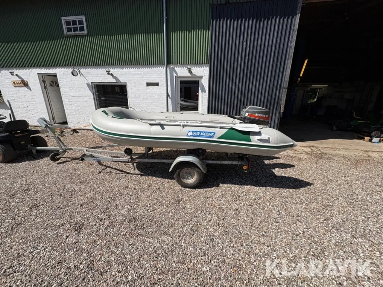 Billede 6 - Gummi Båd med trailer Sun marine Sd360