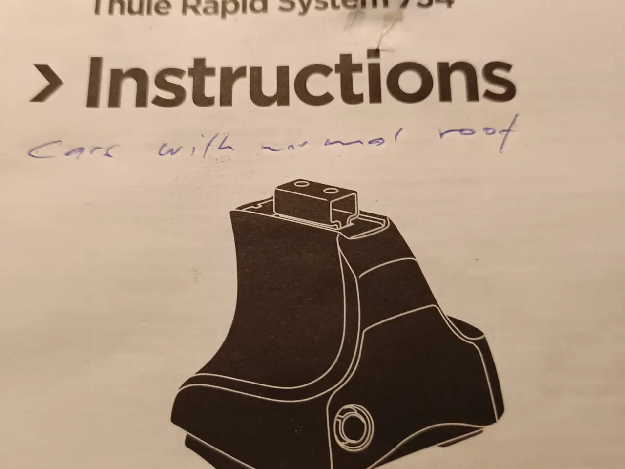 Billede 1 - Tagbøjler Kit 1184