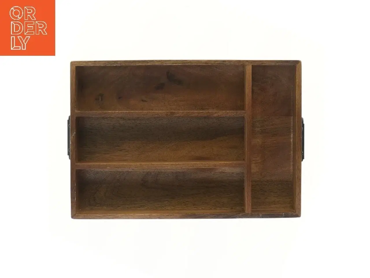 Billede 1 - Træ opbevaringsbakke fra H&M (str. 35x24 cm)