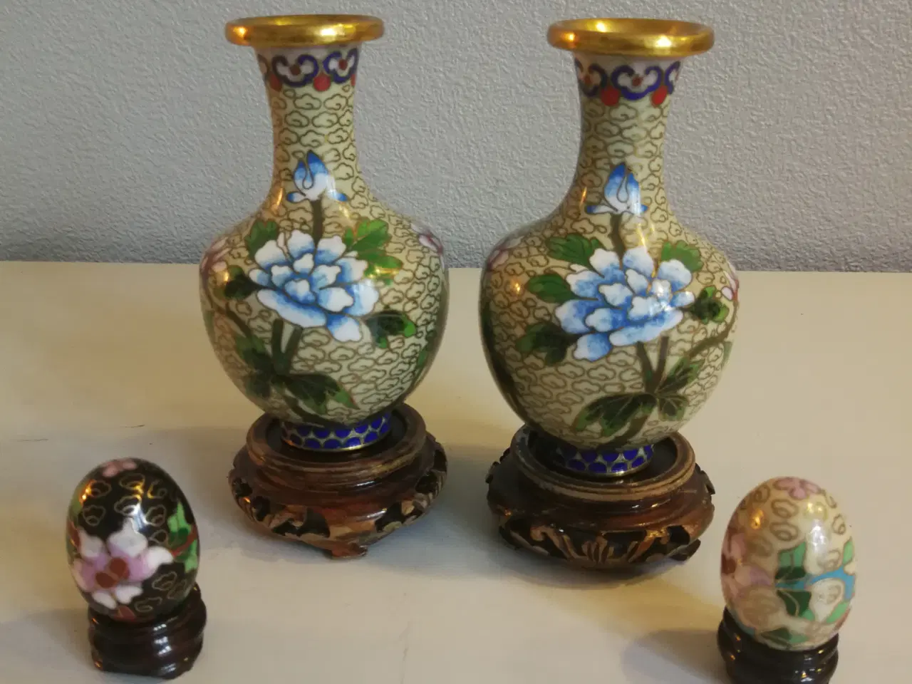 Billede 1 - Flot cloisonnes lot  