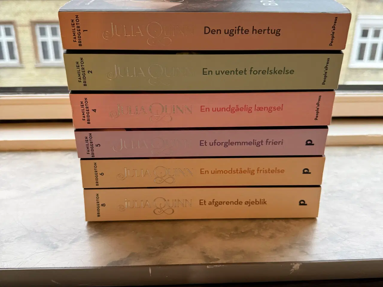 Billede 2 - Bridgerton bogserie 1,2,4,5,6 og 8