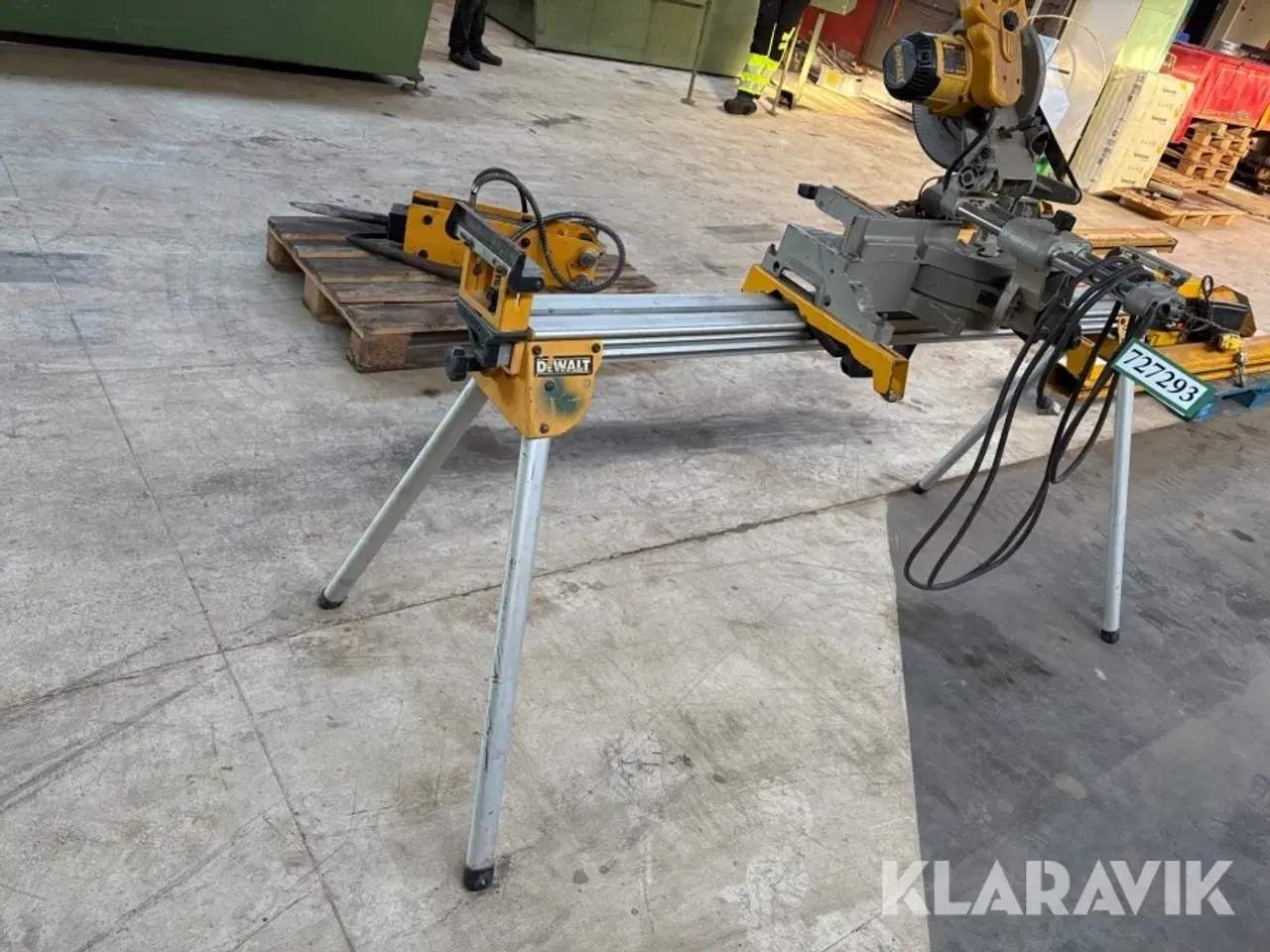 Billede 3 - Kapsav med stativ DeWalt DW712-QS