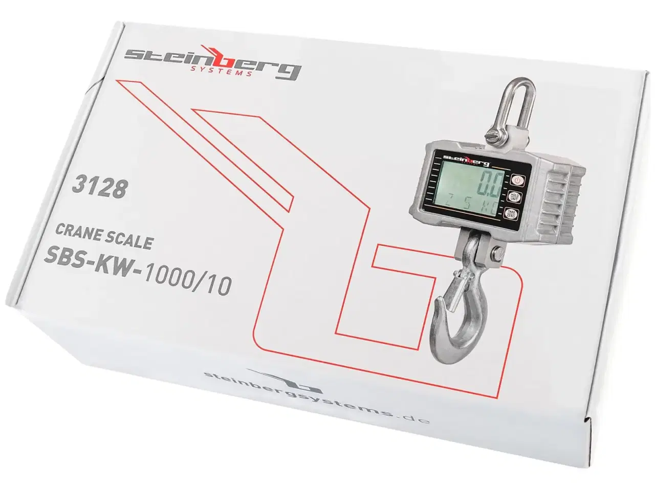 Billede 7 - Kranvægt 1000 kg / 0,5 kg – LCD – digital