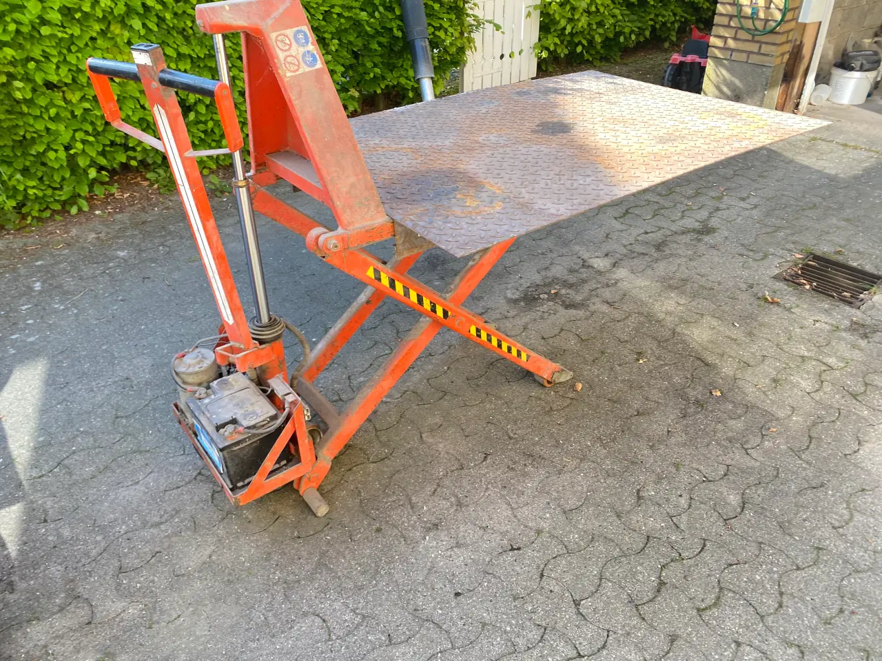 Billede 5 - Palleløfter med hydraulisk løft