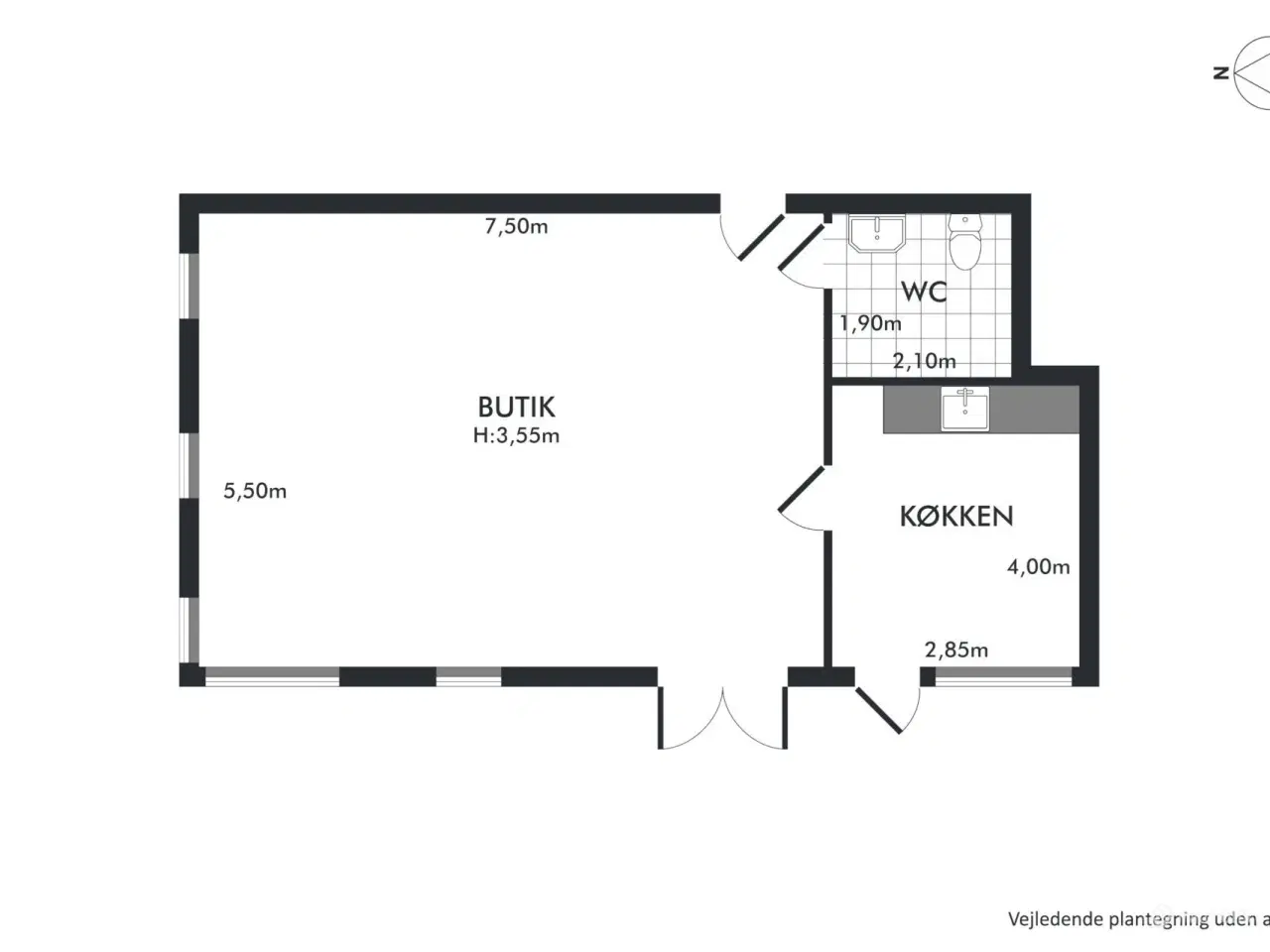 Billede 16 - Velbeliggende og lyst butikslokale på Amager Strandvej