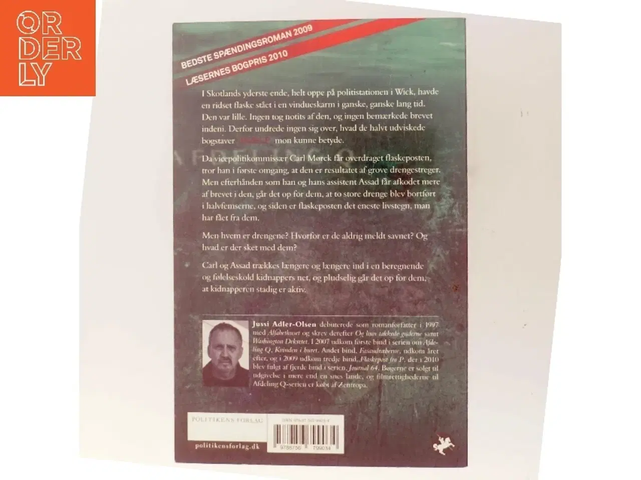 Billede 3 - Flaskepost fra P af Jussi Adler-Olsen (Bog)