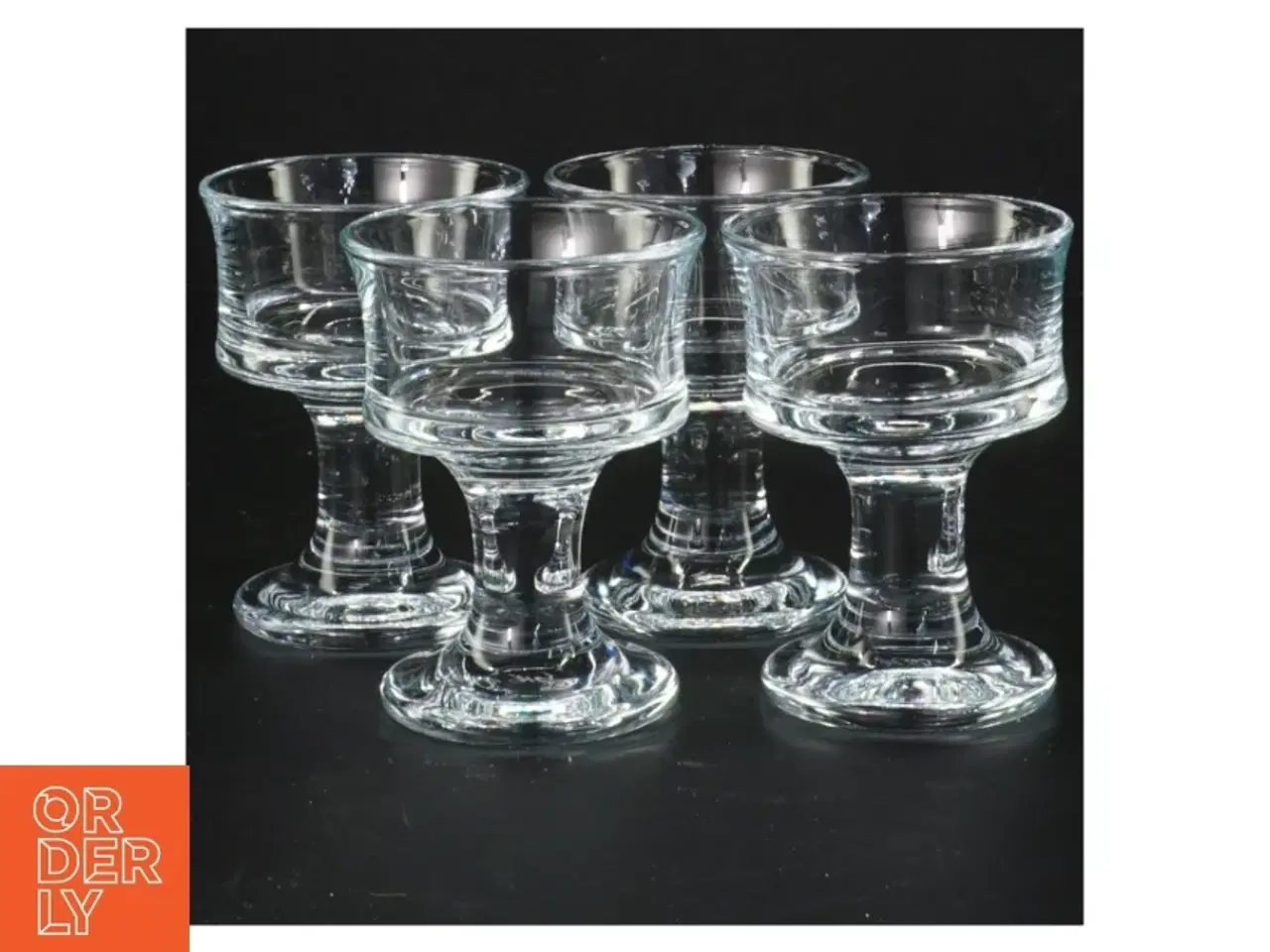 Billede 1 - Skibsglas likør (str. 9 cm. 4 styk)