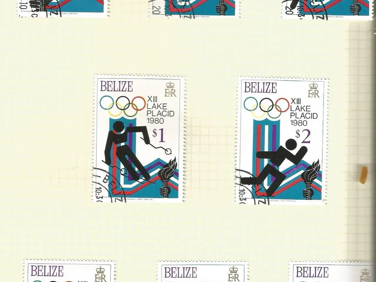 Billede 4 - Lot med forskellige frimærker