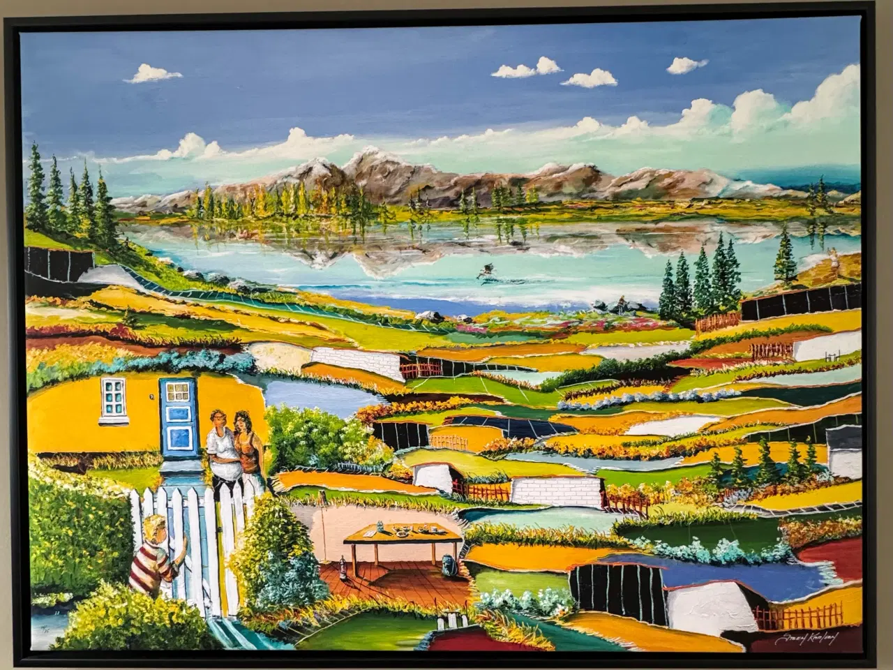 Billede 1 - Tryk - Steen Karlsen - Op til Alaska - 120x90cm