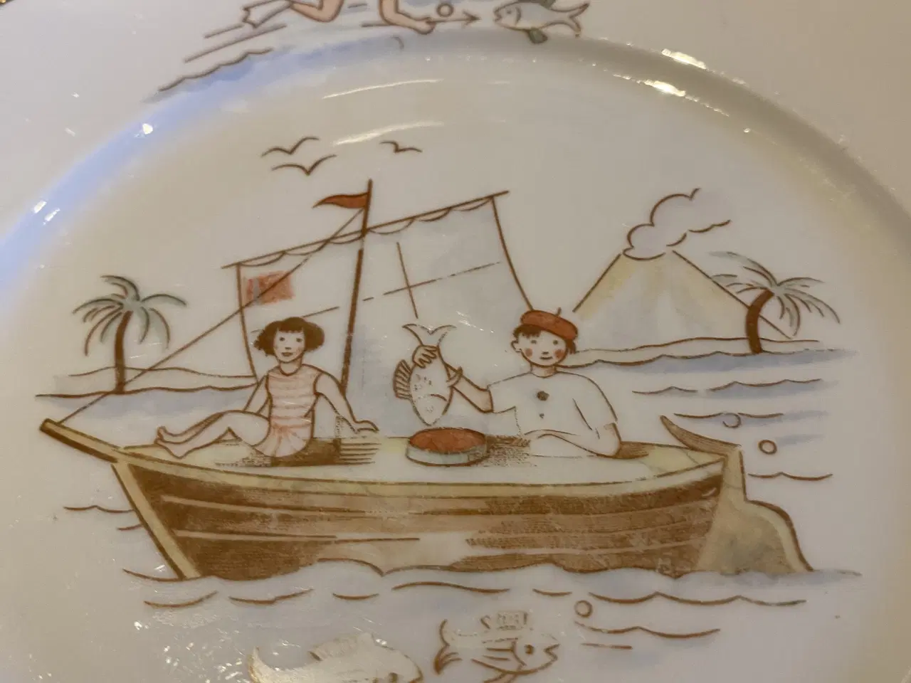 Billede 7 - Børn bestik tallerkener