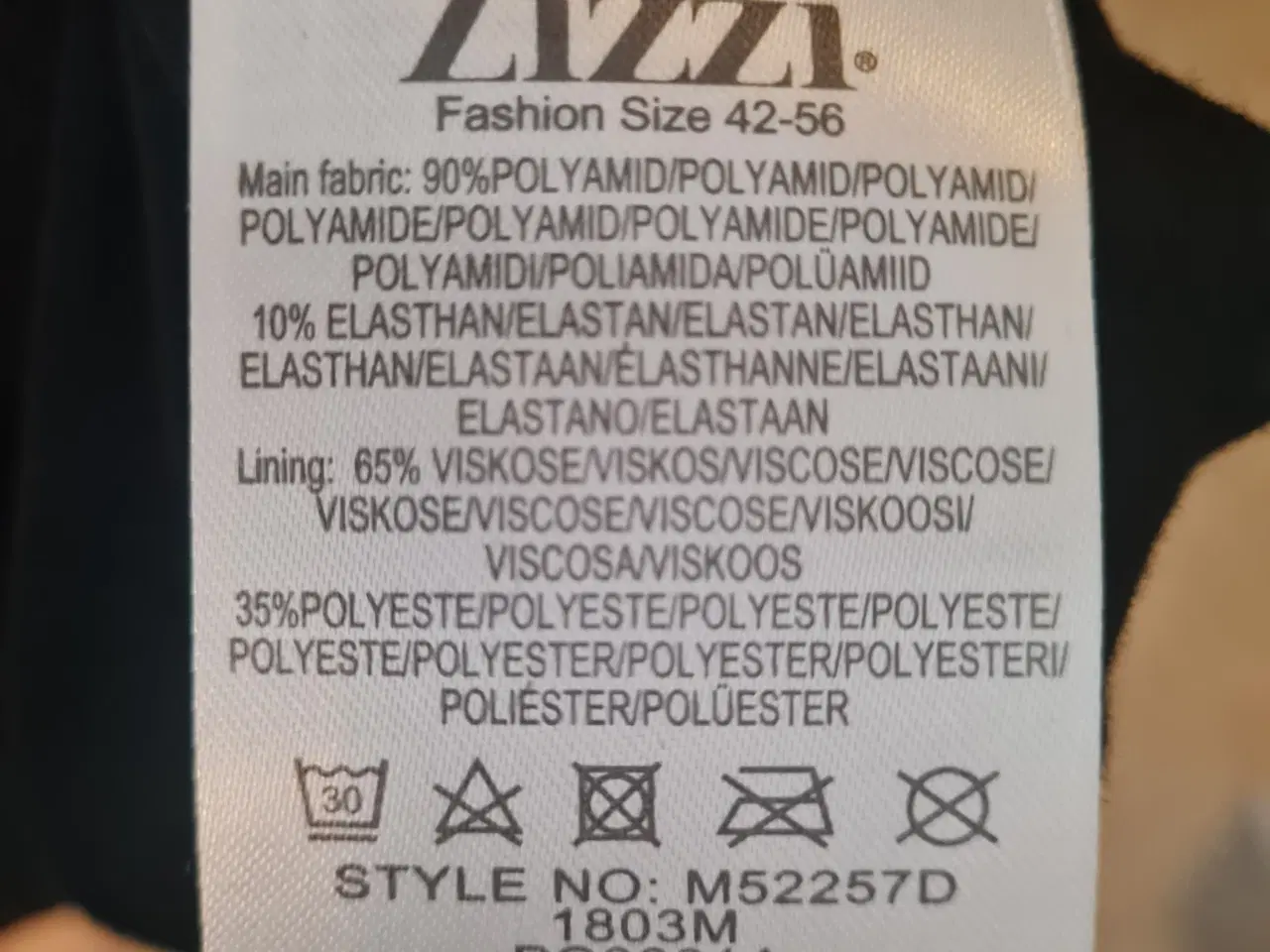 Billede 9 - Ny blonde kjole str 54 fra Zizzi 