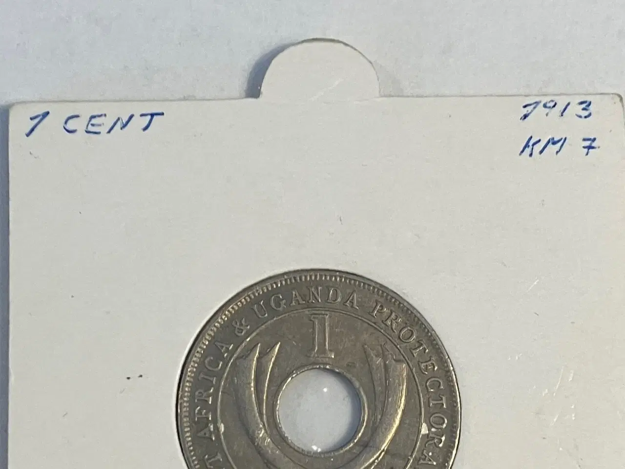 Billede 1 - 1 Cent Uganda 1913