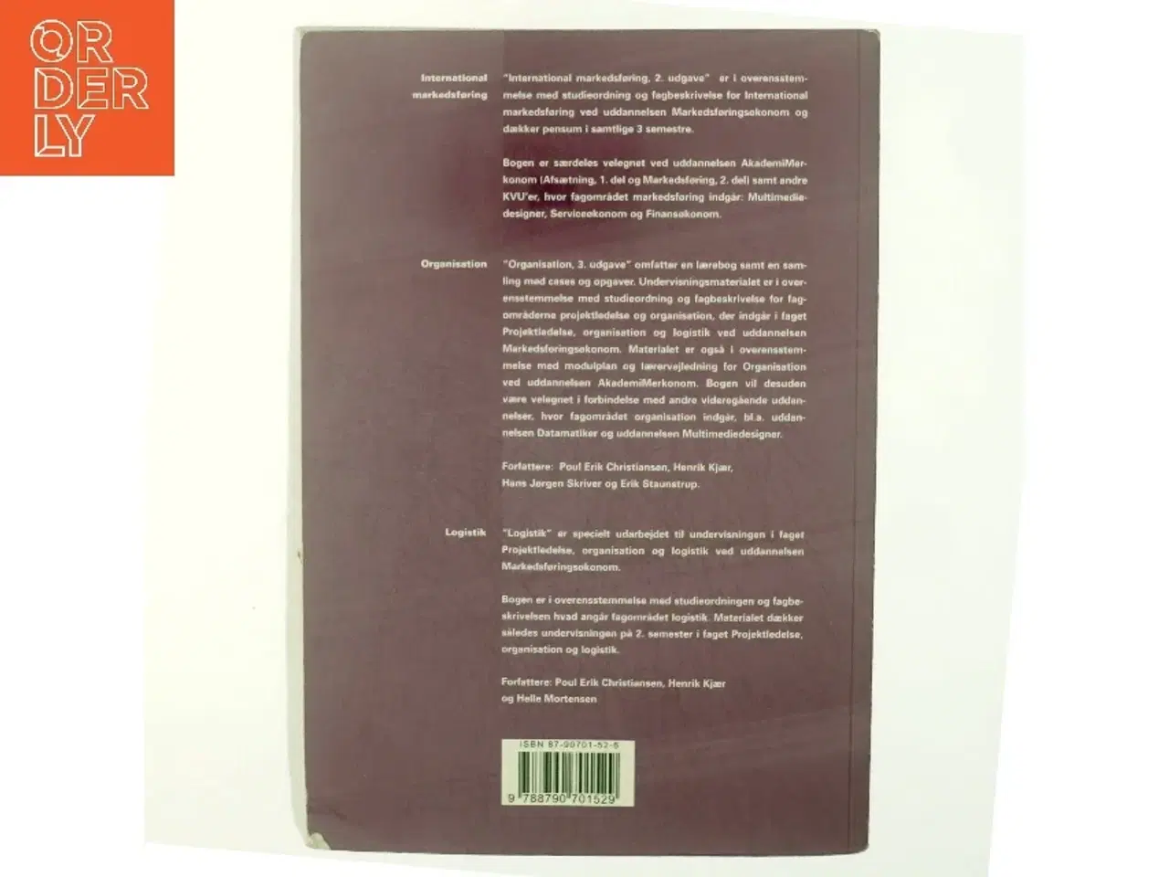 Billede 3 - International markedsføring af Finn Rolighed Andersen (Bog)