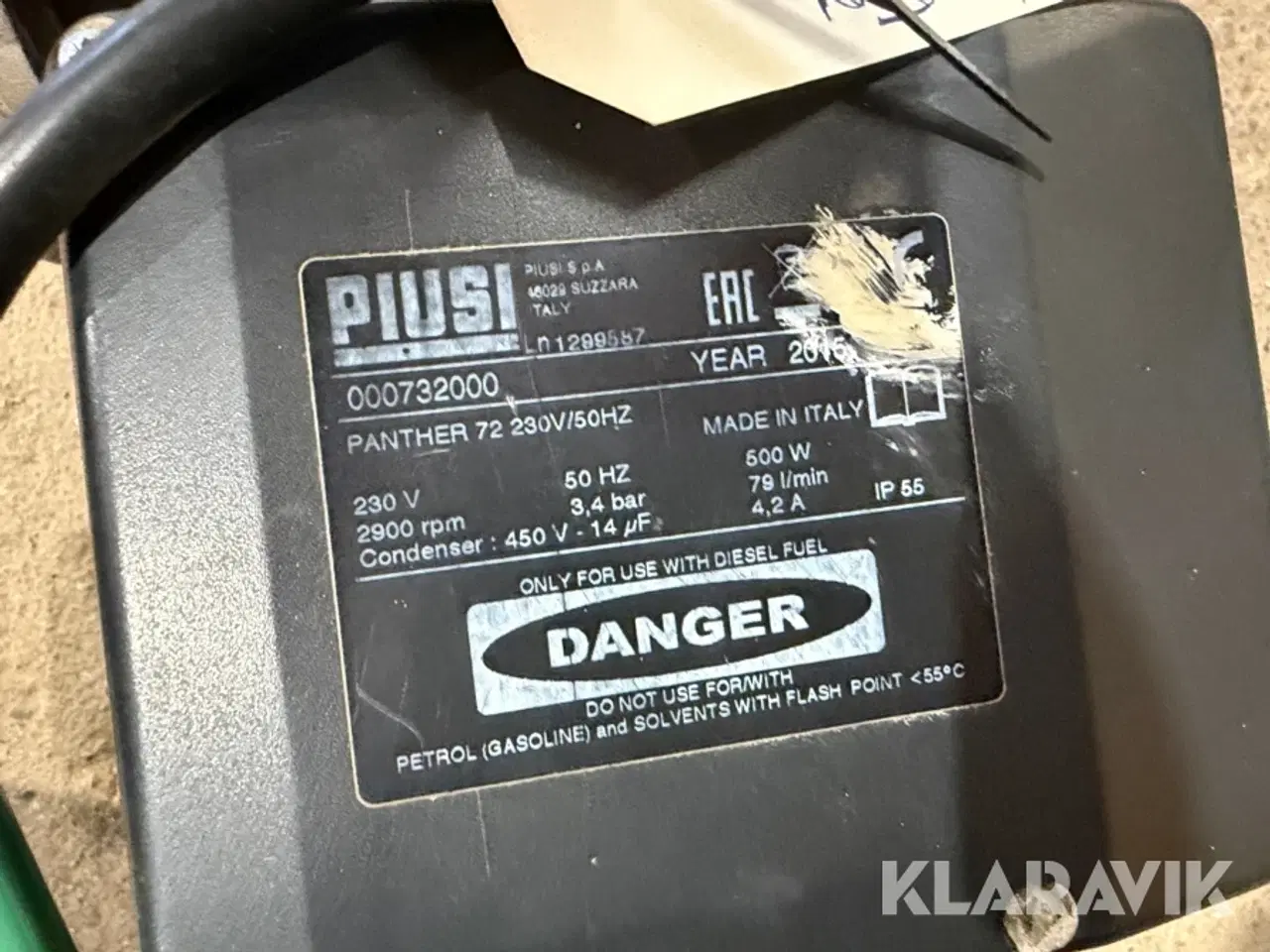 Billede 7 - Dieselpumpe Dagner