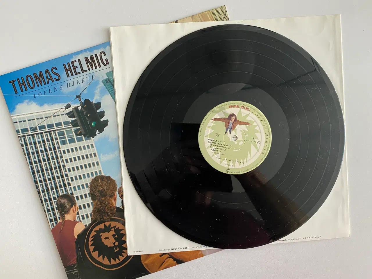 Billede 2 - LP,Thomas Helmig ‎– Løvens Hjerte