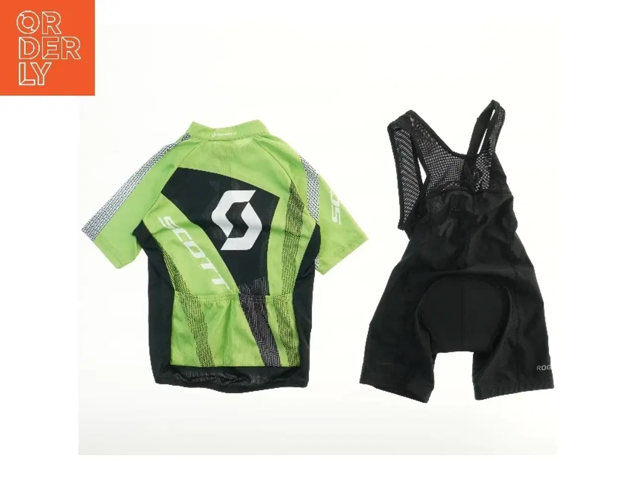 Billede 2 - Cykeltøj sæt med trøje og bukser fra Scott (str. 140)