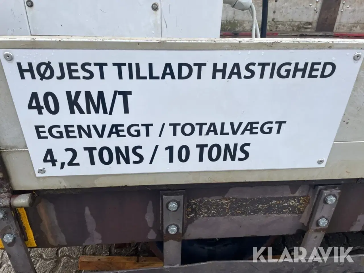 Billede 10 - Togvogn med kran og generator