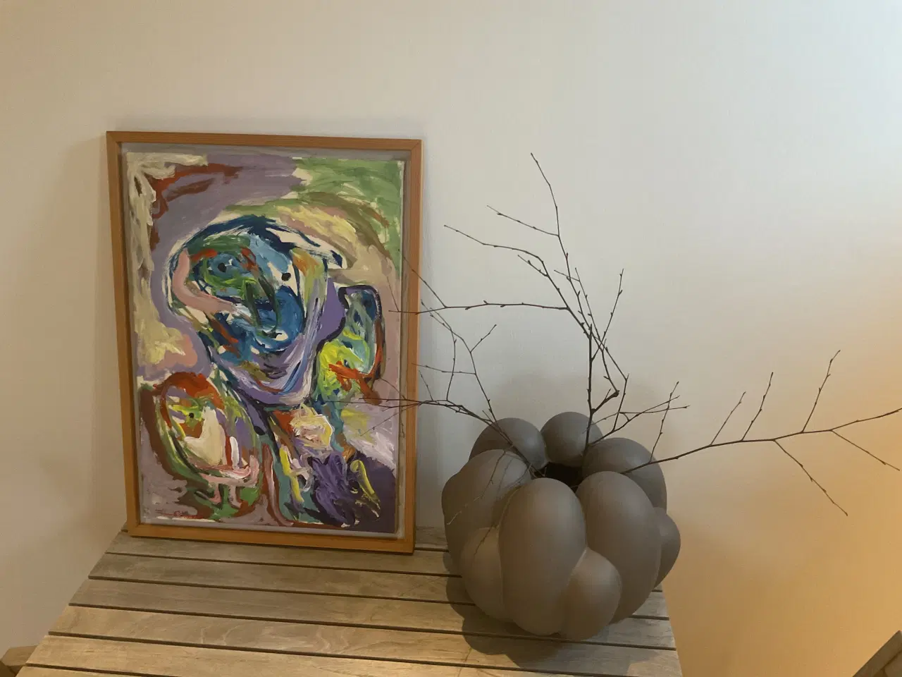 Billede 4 - Finn Pedersen maleri