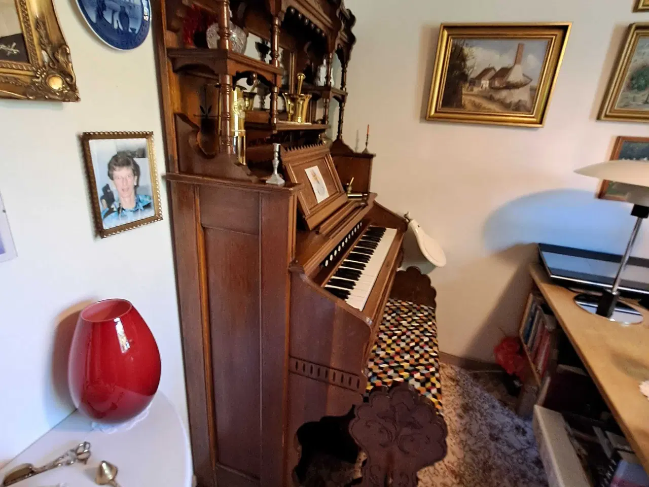Billede 3 - Antik Orgel, pumpeorgel 