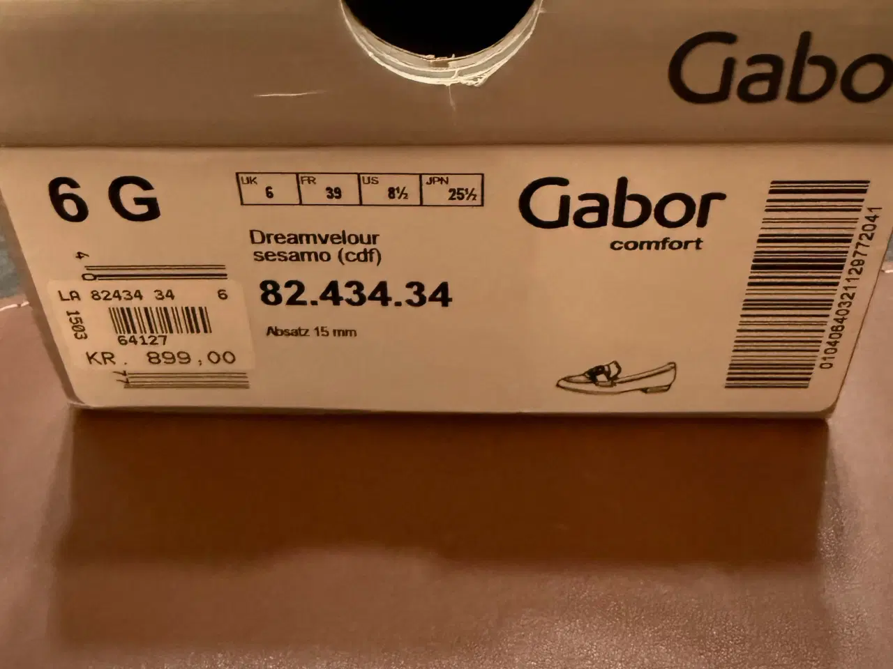 Billede 3 - Gabor Loafers i Beige 