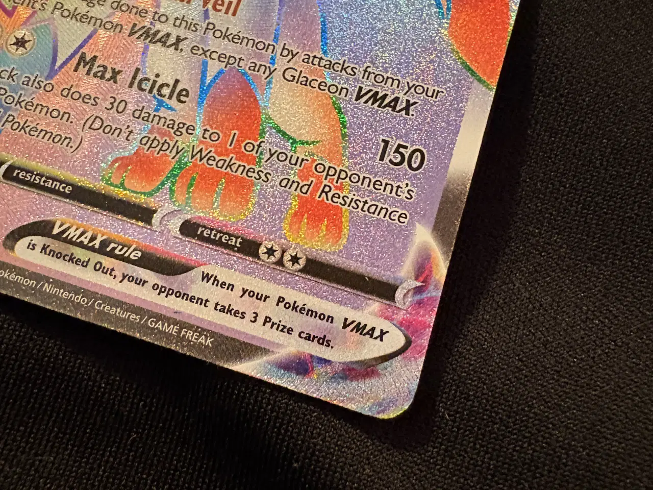 Billede 3 - Pokemon Glaceon Vmax - 208/203 Evolving Skies Rain