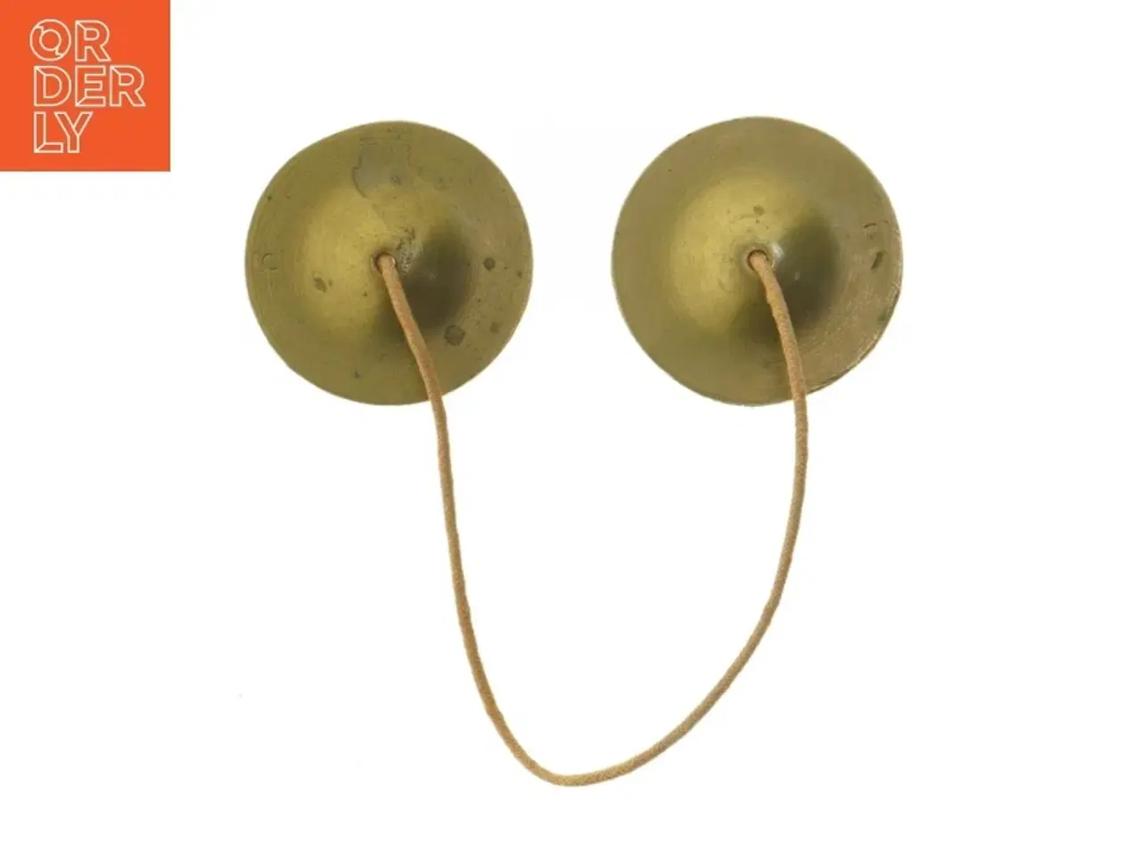 Billede 1 - Messing finger-cymbaler (str. Ø 7 cm)