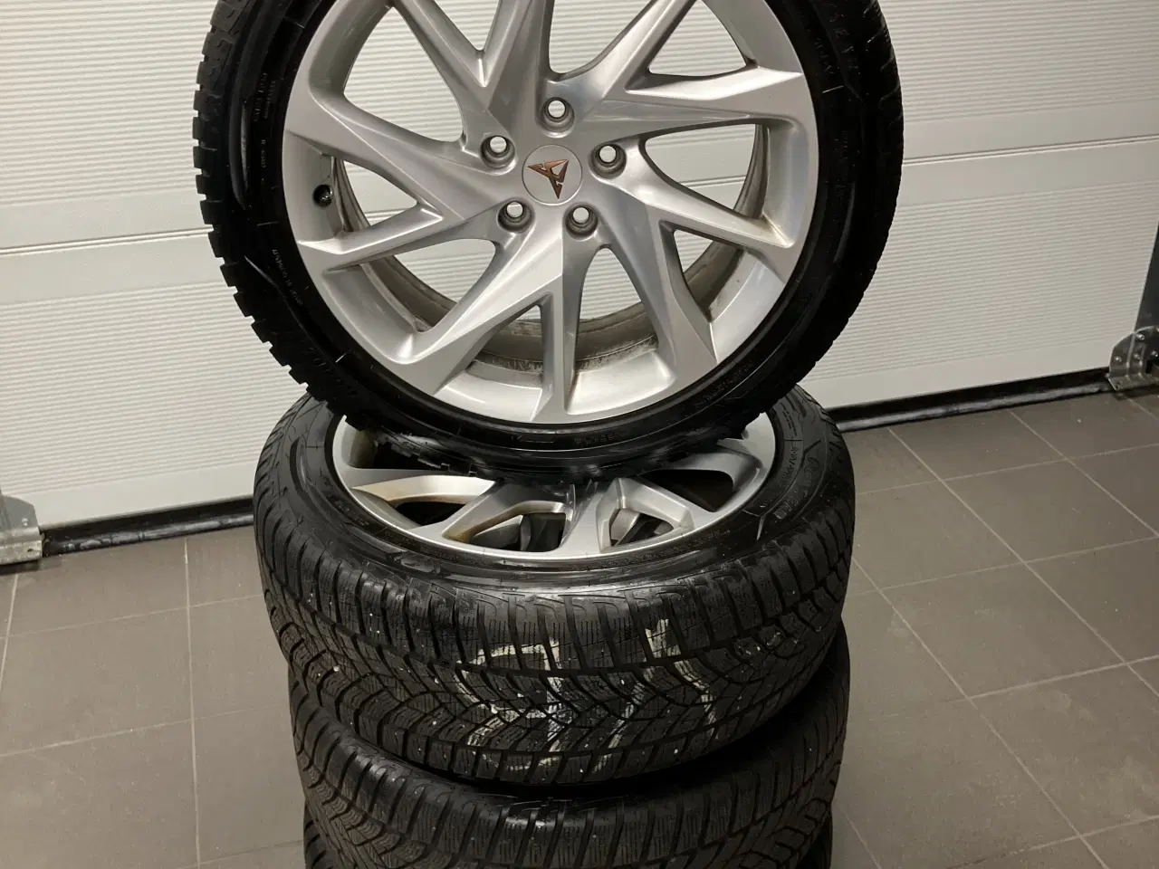 Billede 1 - OrgCupra 5x112 m Goodyear vinterdæk 