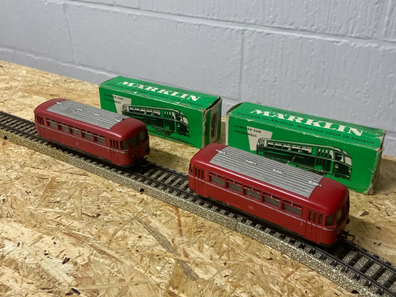 Billede 2 - RESERVERET Märklin 4018 skinnebus bivogne