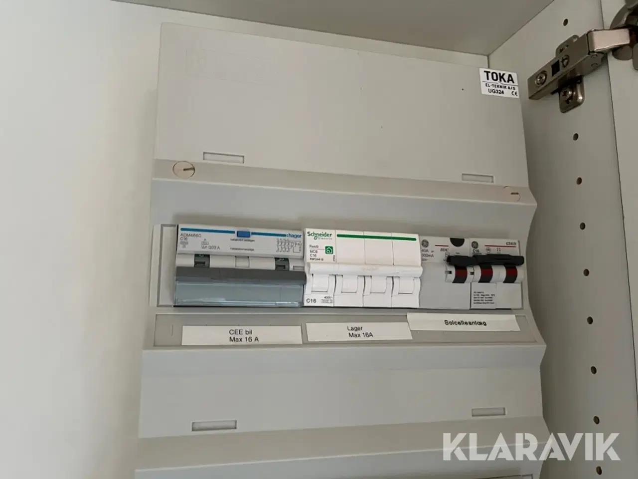 Billede 2 - Komplet Elinstallation Hus LK/Schneider/Hager kontakter/Tavle/loftudtag