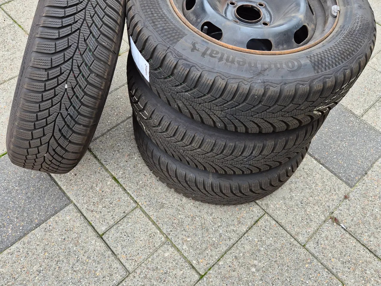 Billede 2 - Vinterhjul til Citroen C3