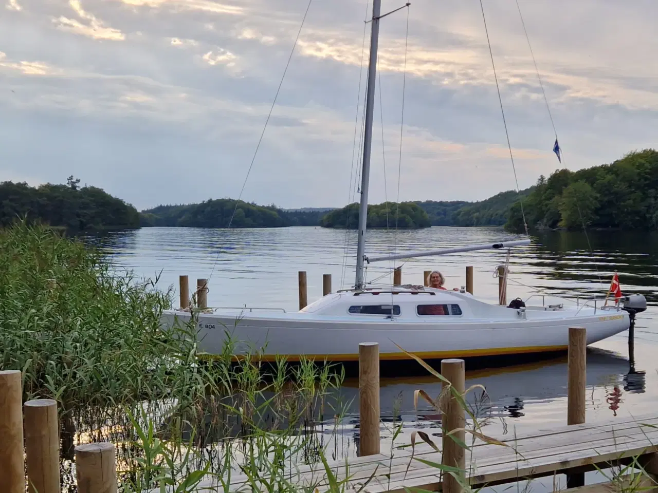 Billede 3 - Vi sælger vores skønne H-båd. Model Elvstrøm