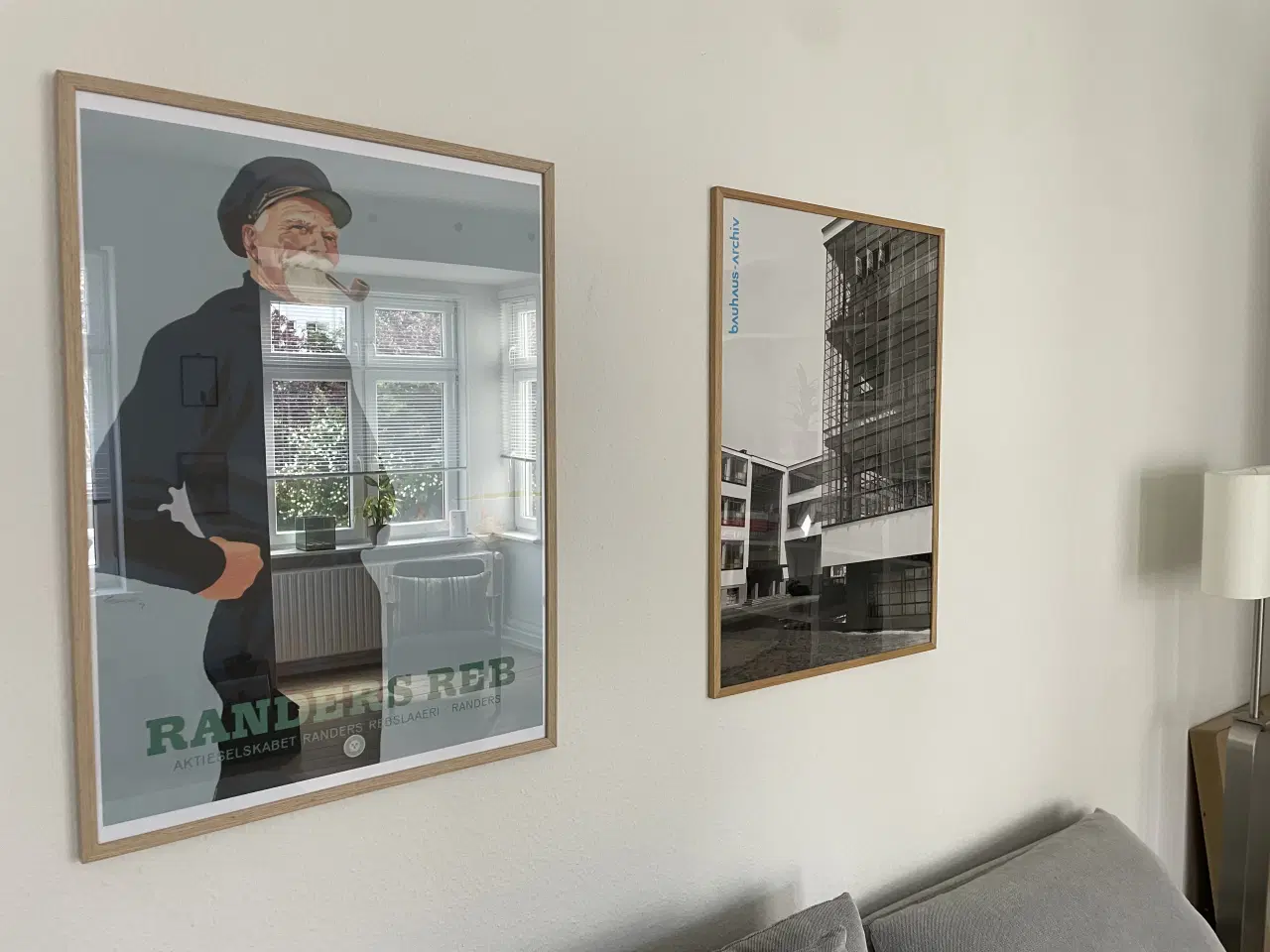 Billede 2 - Bauhausplakat + billedramme