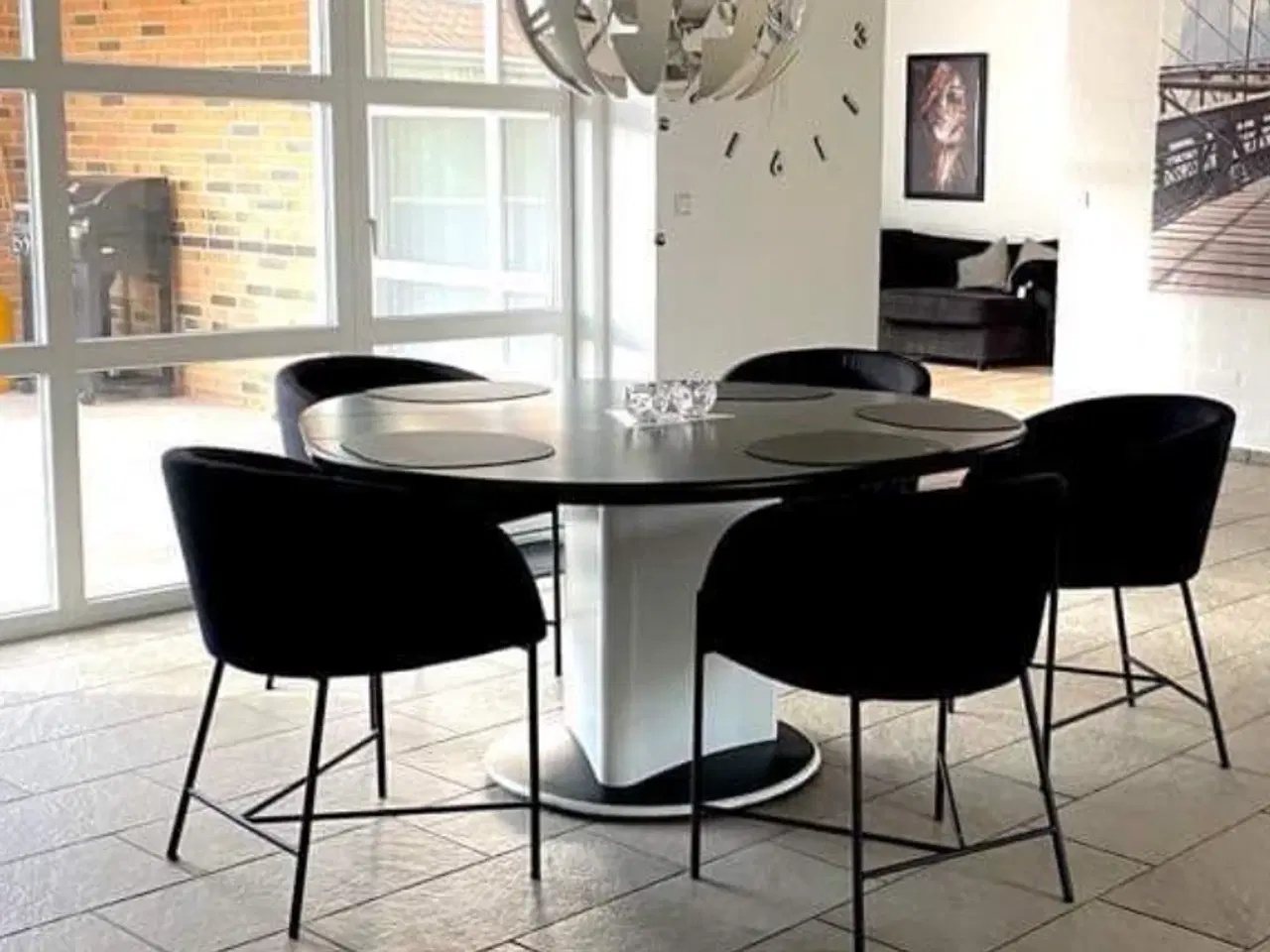 Billede 13 - Design bord og 8 stoler