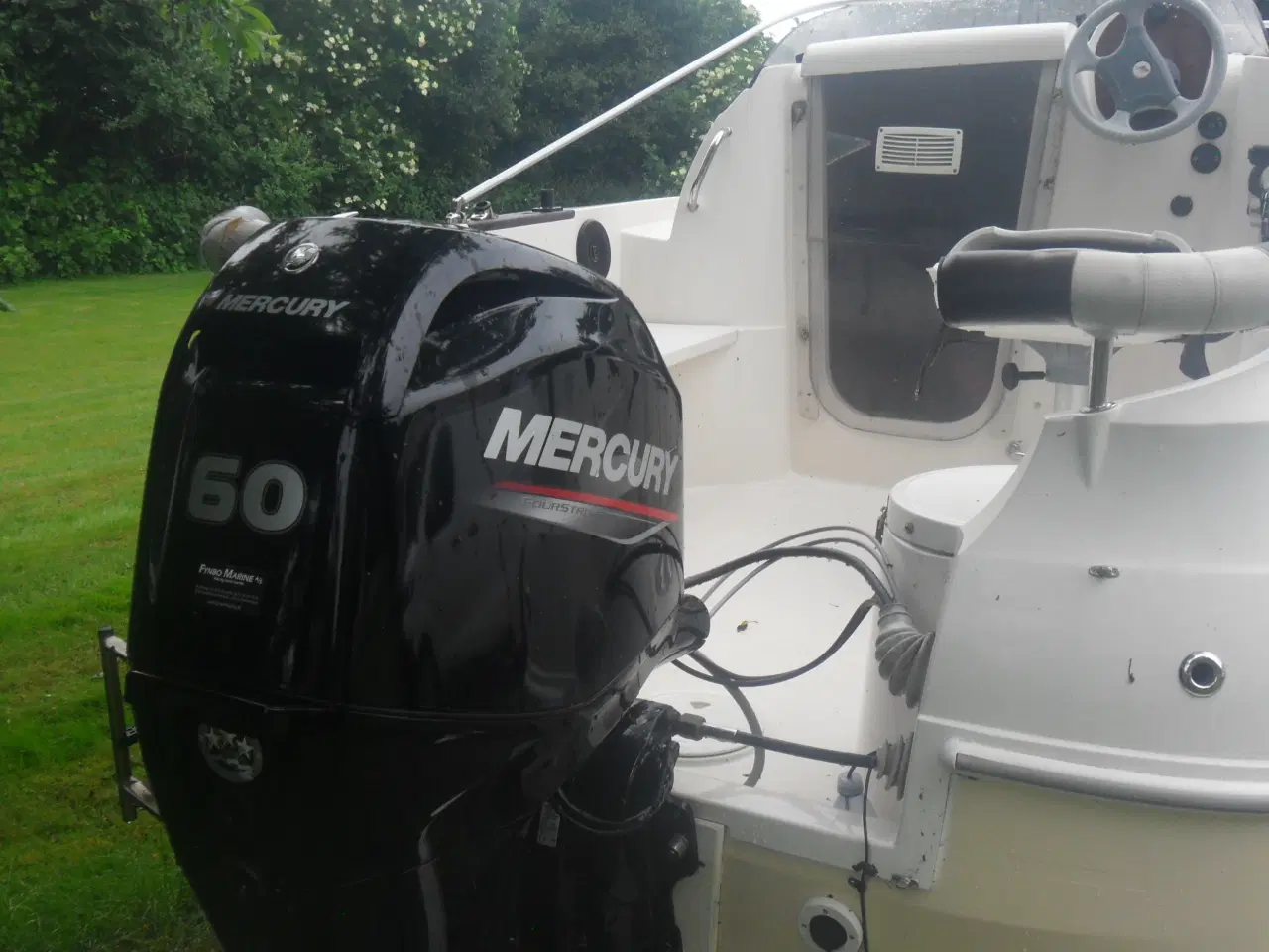 Billede 3 - Quicksilver 460 med næsten ny motor