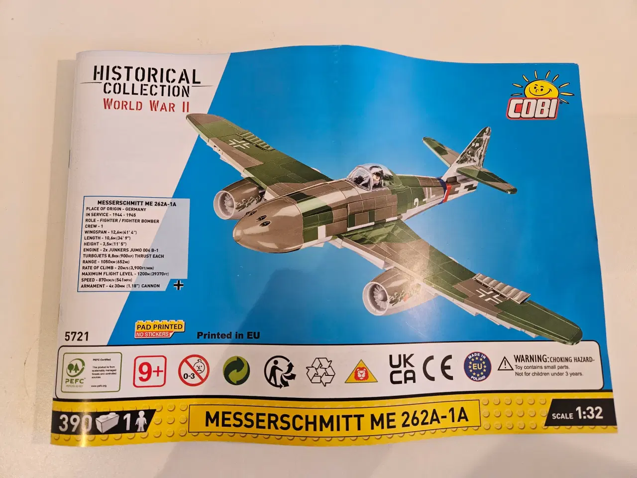 Billede 6 - COBI Messerschmitt 262 fly
