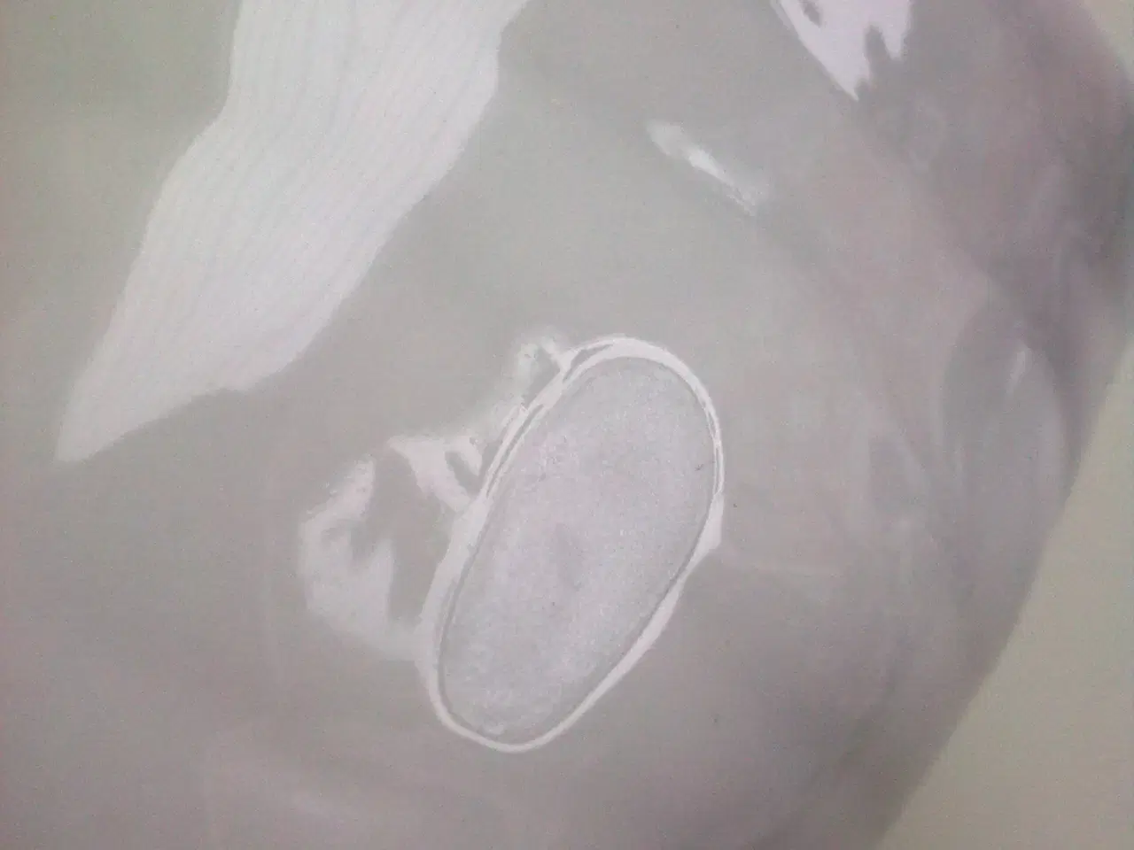 Billede 9 - Brønnum Danmark Hvid kunst vase