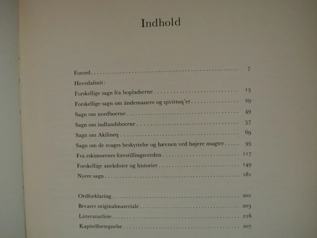 Billede 2 - eskimoiske eventyr og sagn, red. af ove bak, genre