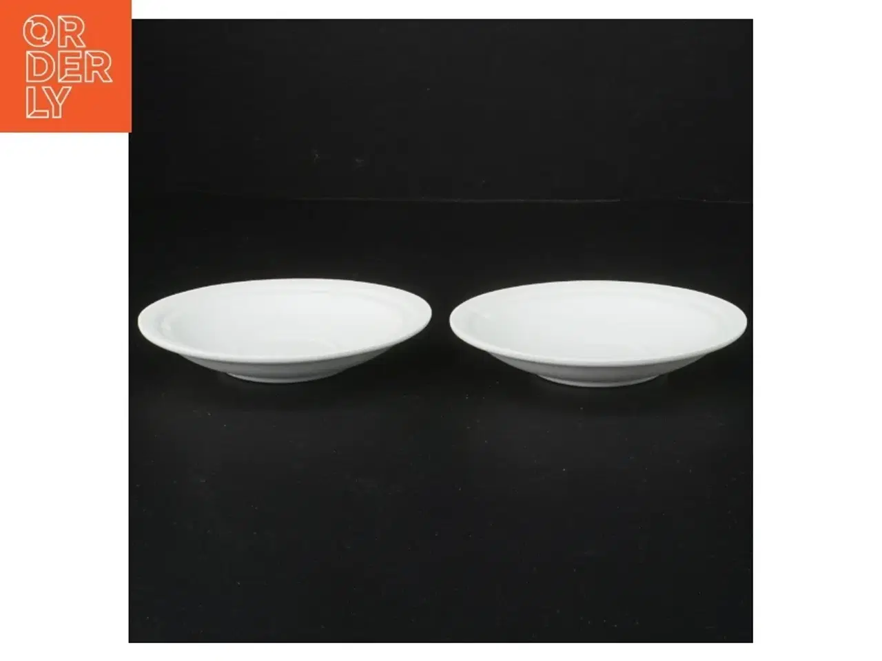 Billede 2 - Lyshuse i porcelæn (str. Ø. 12 cm. 2 styk)