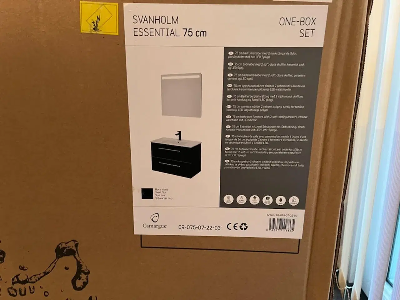 Billede 2 - Camargue badmøbel Svanholm Essential grå antracit