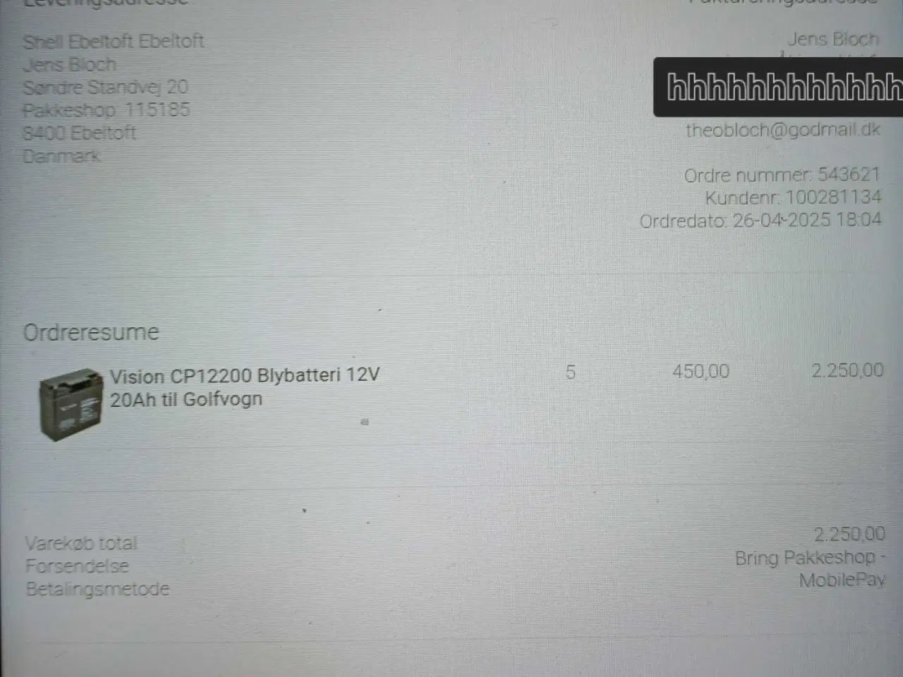 Billede 7 - 3 hjulet el scooter 