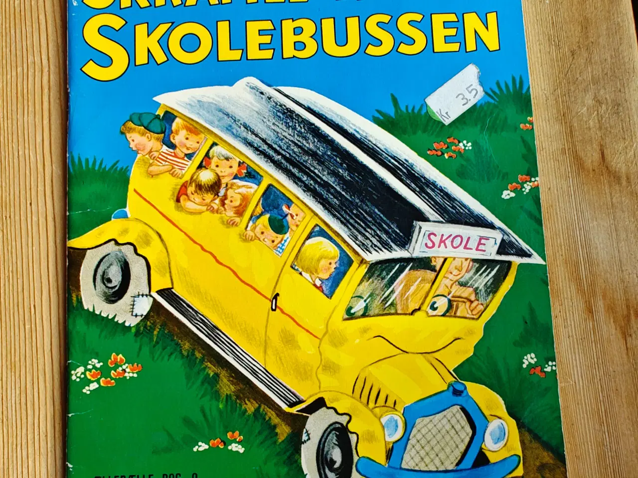 Billede 1 - Skramle Ramle Skolebussen BOG fra 1976