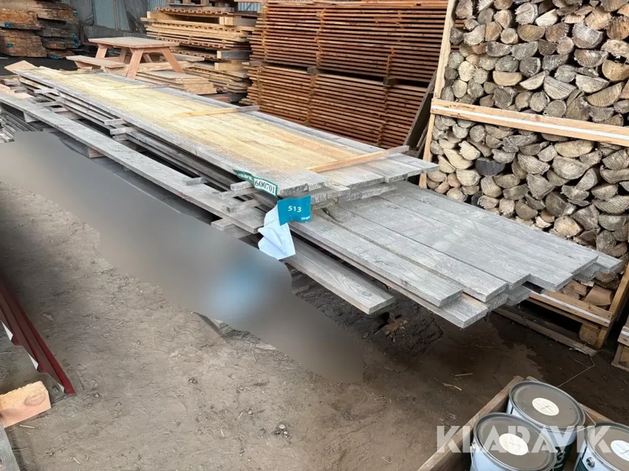 Billede 1 - Granbrædder cirka 140 meter