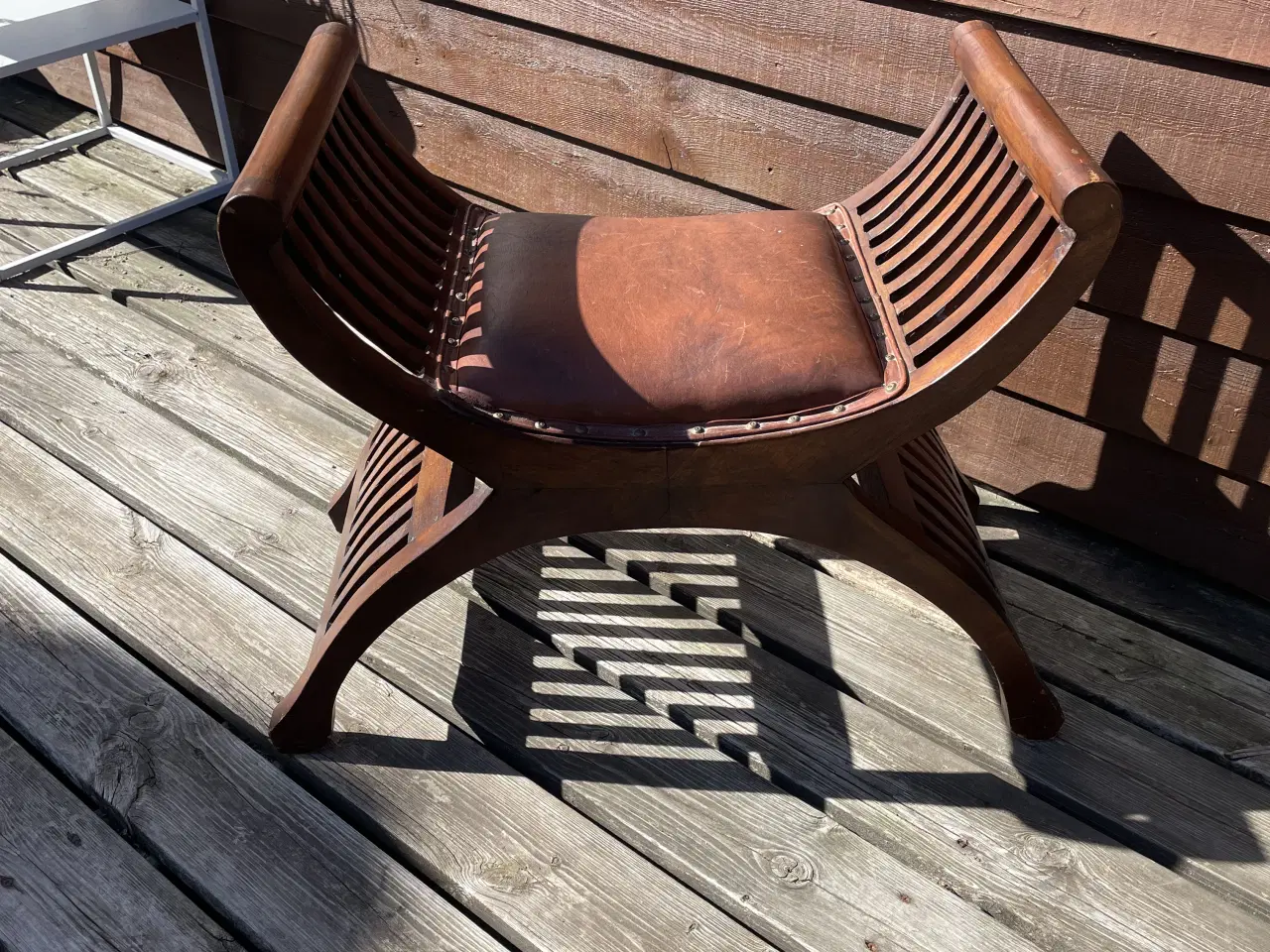 Billede 2 - Hårdtræs skammel