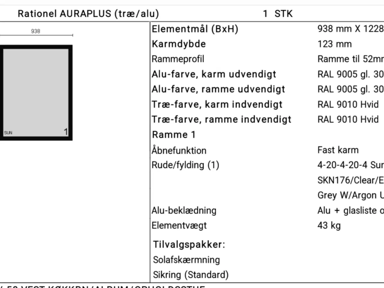 Billede 2 - Rationel træ/alu