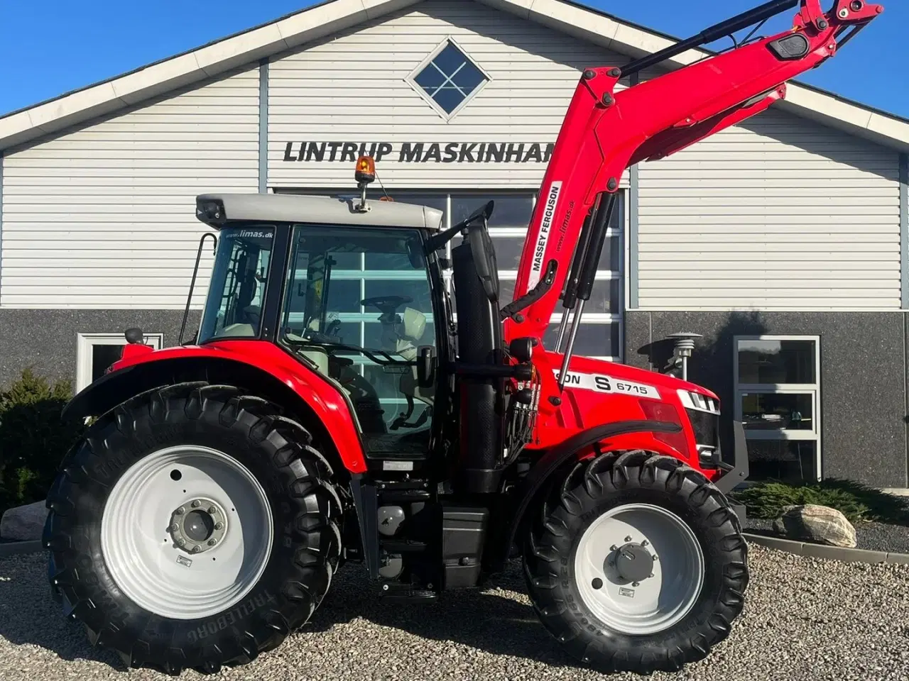 Billede 8 - Massey Ferguson 6715 S Dyna6 Med frontlæsser